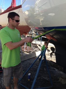 Rich doing the fun part